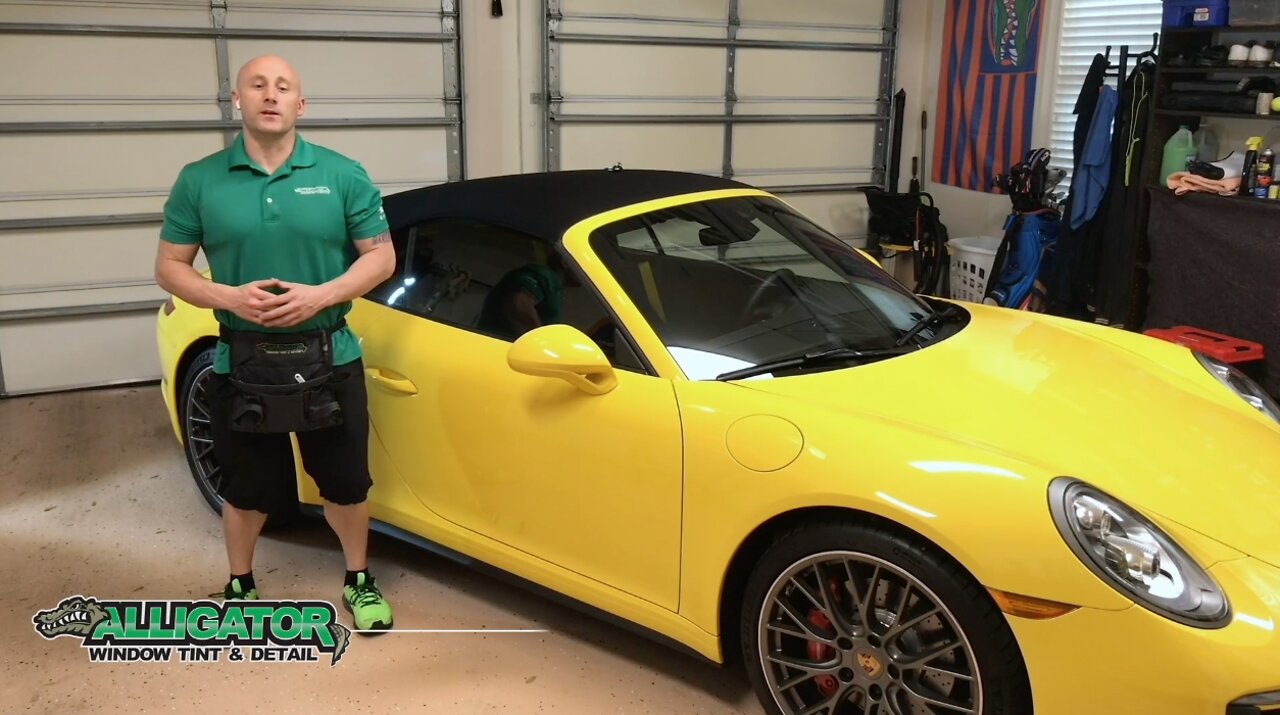 XPEL PRIME XR PLUS Install on a 2019 Porsche 911 4S.