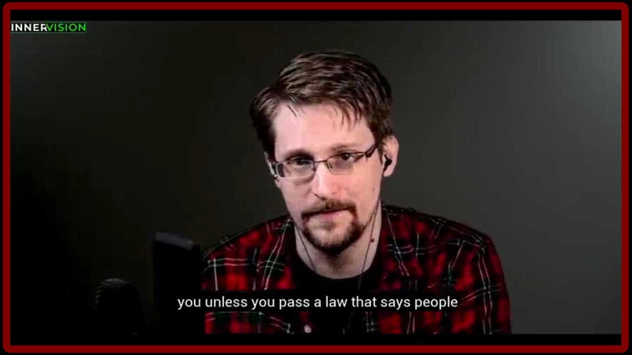 Edward Snowden - I Was Told Not To Talk About This - 2236