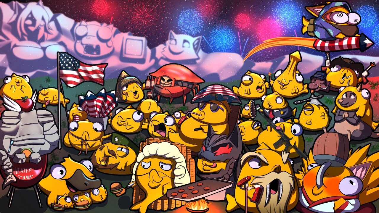 🎆2 Chatfish Build Togeder!🎆【INDEPENDENCE SPECIAL】