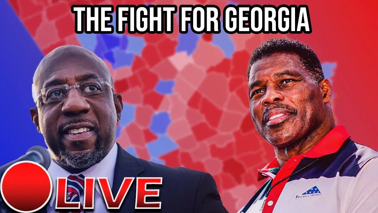 2022 Georgia Runoff Election Night Stream [Feat - Real American Politics]