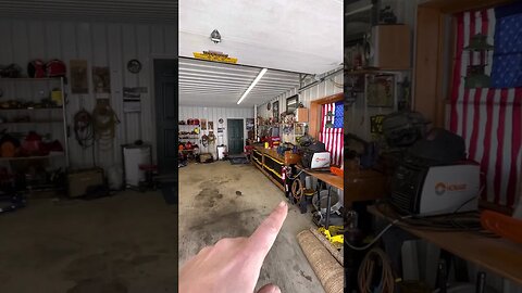 Walk around garage organizing
