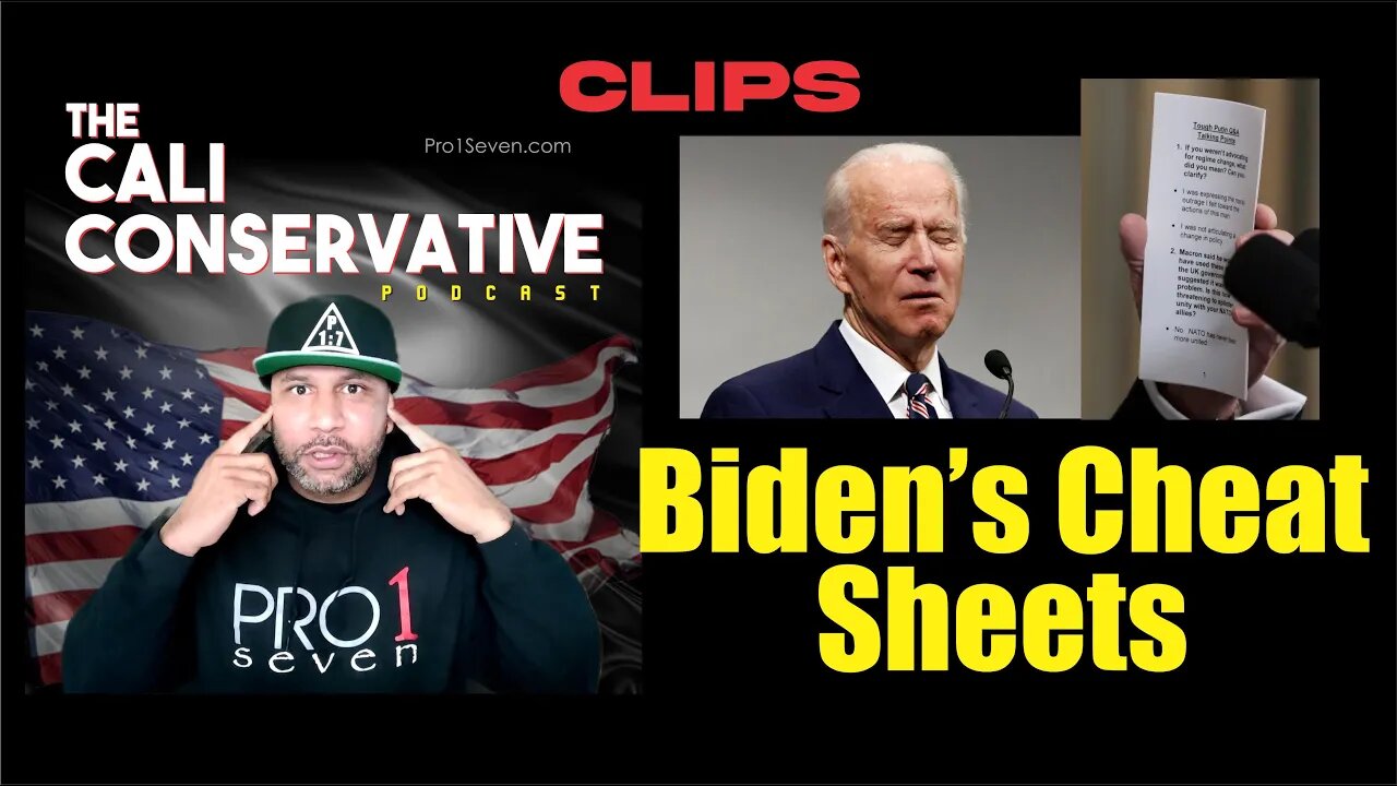 Biden's Cheat Sheet (Clips)