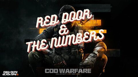 Call of Duty： Black Ops 6 “The Numbers & Red Door Emblems"