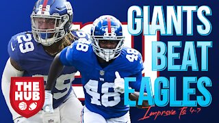 GIANTS BEAT THE EAGLES! New York Giants Defense CRUSHES Philadelphia Eagles Reaction