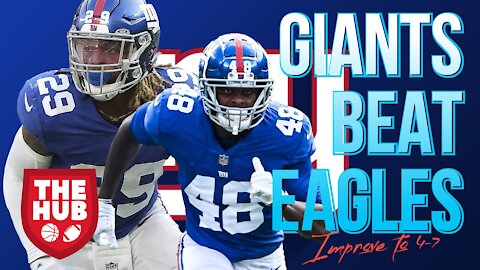 GIANTS BEAT THE EAGLES! New York Giants Defense CRUSHES Philadelphia Eagles Reaction