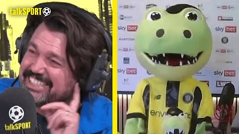 'Harry Gate' Harrogate Town Mascot CRASHES Interview With Club's CEO Live On Air 🤣🚨