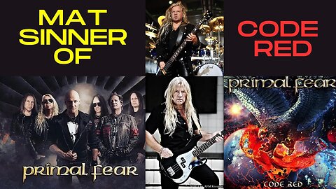 Mat Sinner of Primal Fear "Code Red"