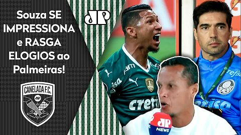 "Cara, o Palmeiras é um ABSURDO! O Abel é uma ABERRAÇÃO, um FENÔMENO!" Souza SE CHOCA com o Verdão!