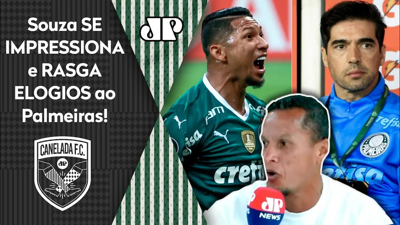 "Cara, o Palmeiras é um ABSURDO! O Abel é uma ABERRAÇÃO, um FENÔMENO!" Souza SE CHOCA com o Verdão!