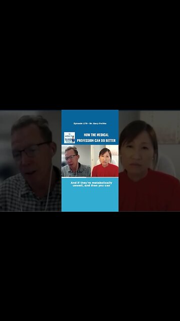 We need to put the people first. It’s not easy but it’s time for HEALTH care, not SICK care.