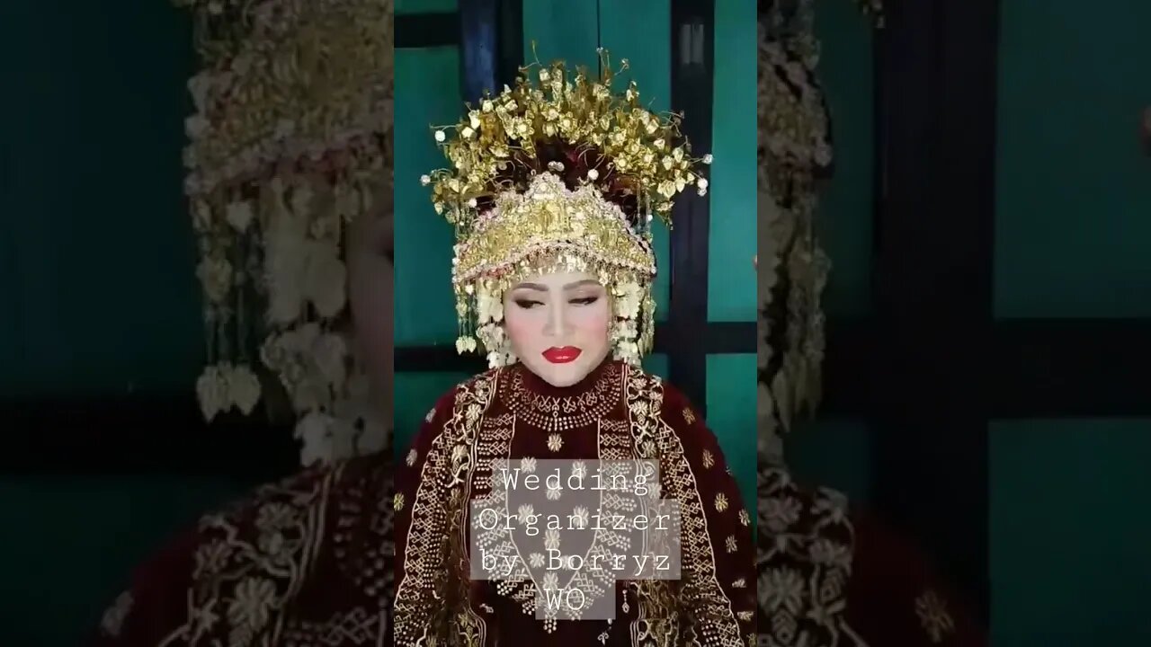 Pemasangan Sunting Palembang pengantin Palembang.