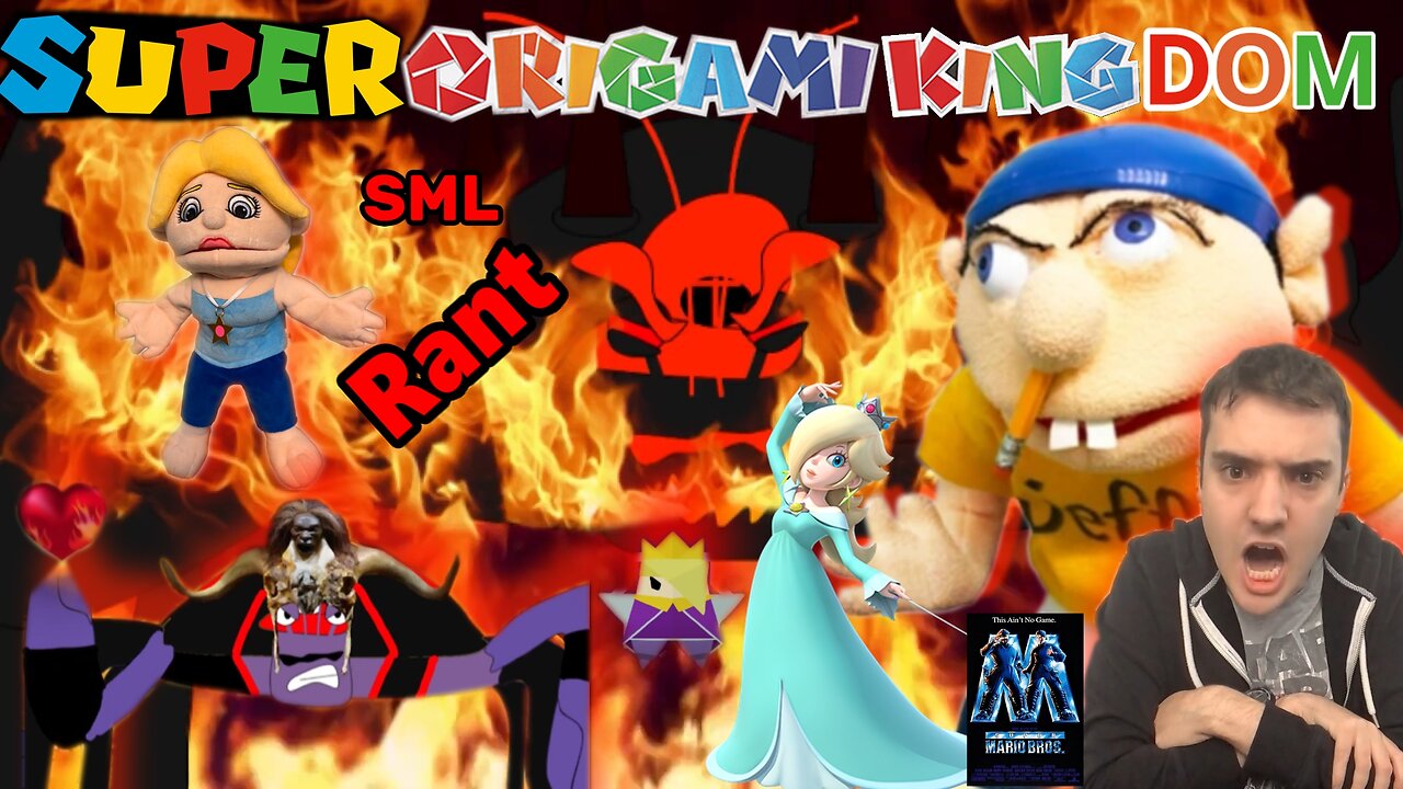 A Return To The Super Origami Kingdom: SML Rants + Mario Movie Rant