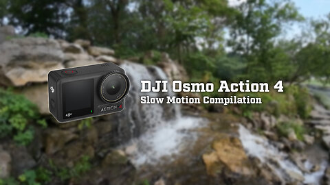 DJI Osmo Action 4 Slow Motion Compilation