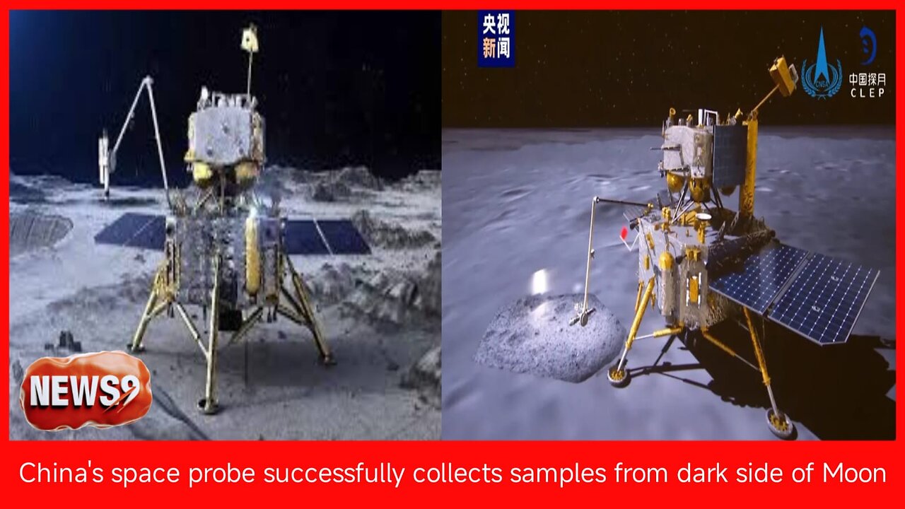 China's space probe successfully collects samples from dark side of Moon