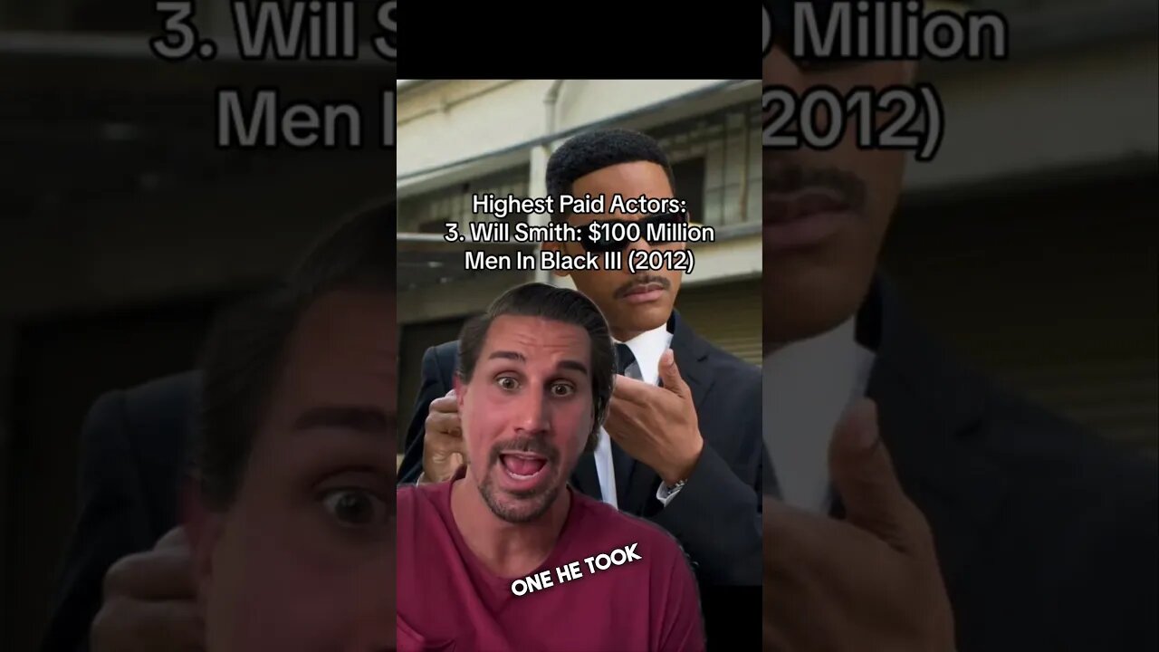 WILL SMITH MAKES BANK! #shorts