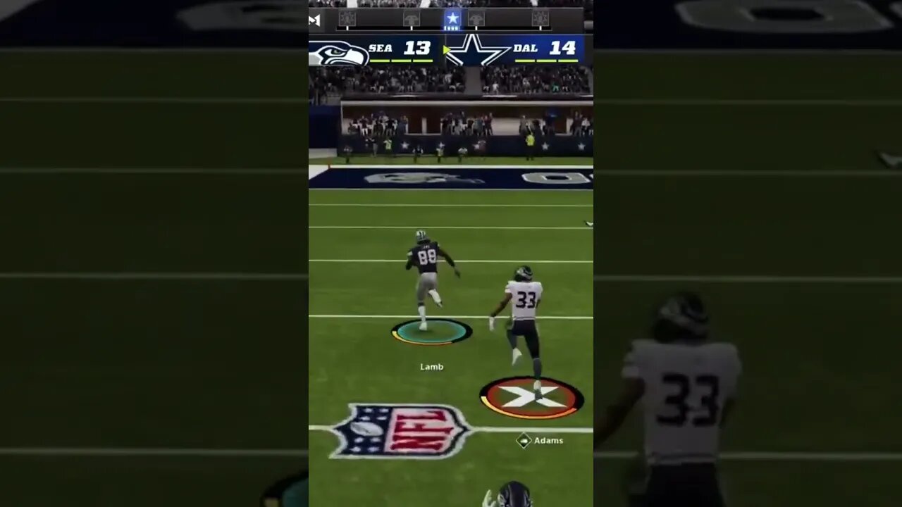 CEEDEE LAMB COOKS JAMAL ADAMS #madden22 #drw15 #cowboys