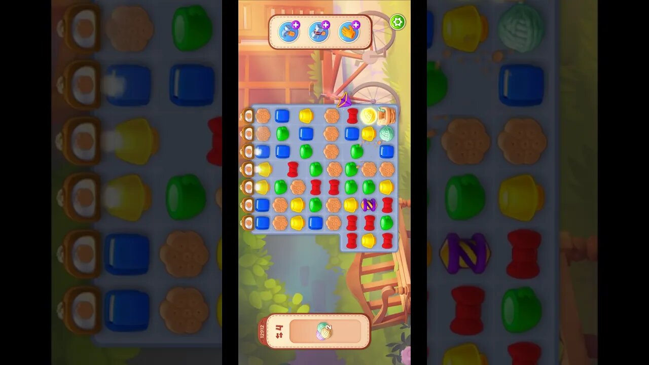 Shorts Playrix Homescapes Gameplay Walkthrough Level 12912-040