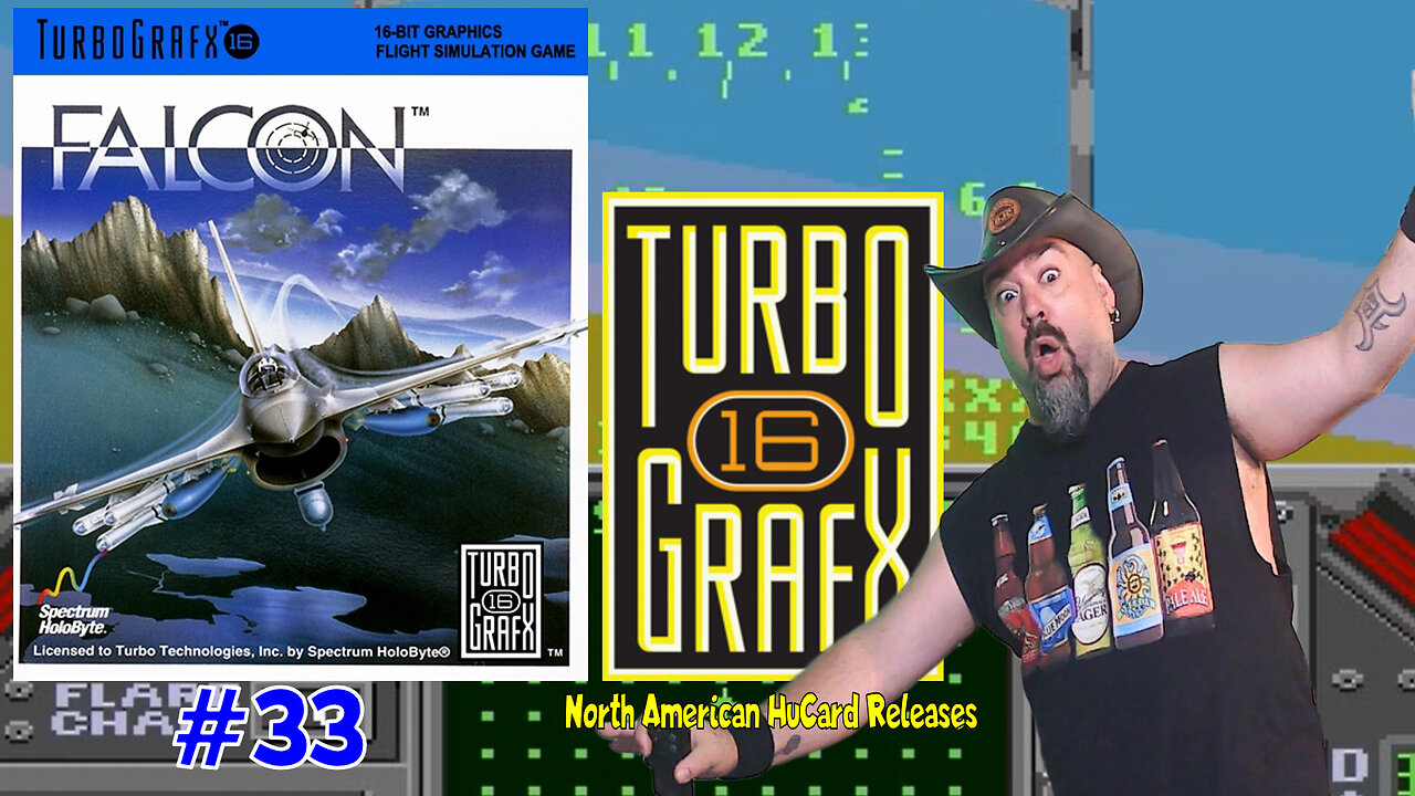 TURBOGRAFX 16 - North American HuCard Releases #33 - "Falcon"