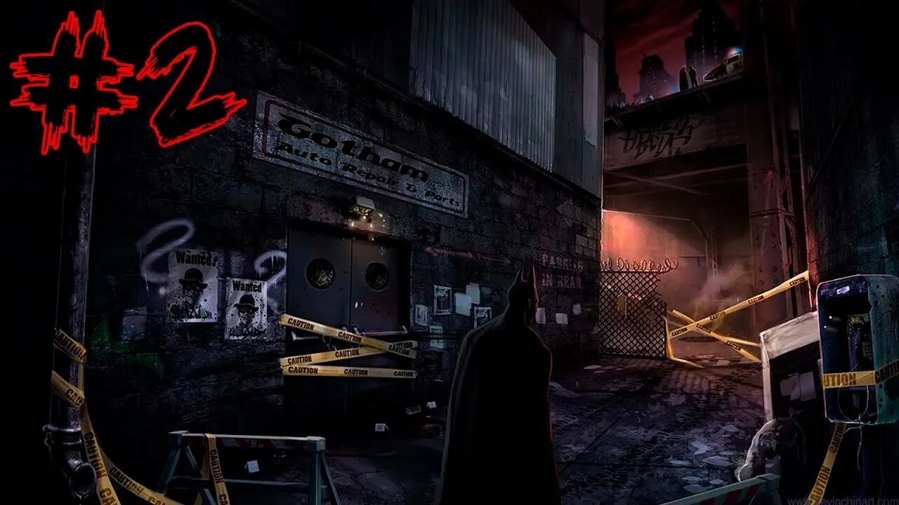 Batman Arkham Asylum - Спасаем Джеймса Гордона от Пугала и Бэйна (Бич) - [Серия #2]