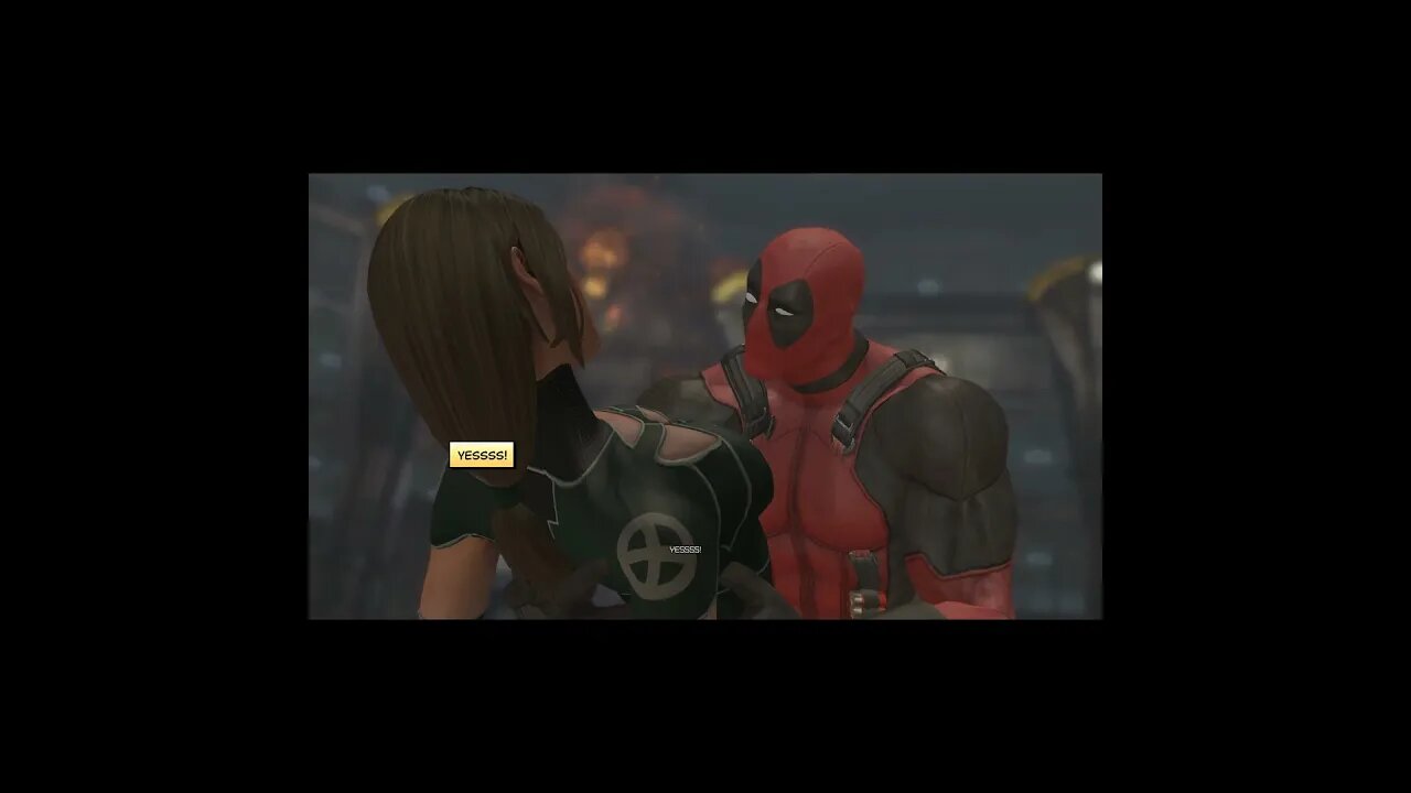 Deadpool Saves Rogue #Shorts