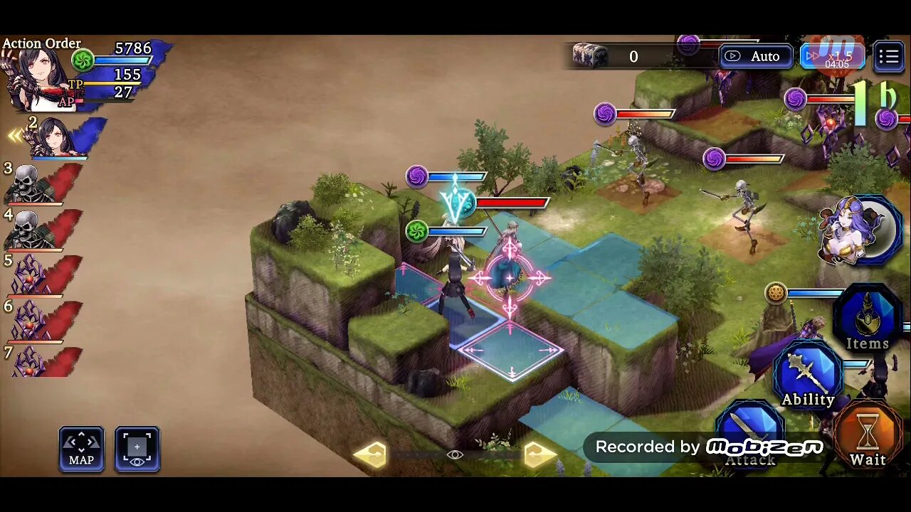 Oberon Heindler awakens and limit breaks more powerful! / Alcryst Chamber Dark lvl 6 / FF:WotV