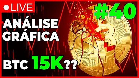 ANÁLISE CRIPTO #40 - ACABOU A ALTA, RUMO AOS 15K?? - #bitcoin #agix #sdao #criptomoedasaovivo