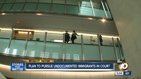 Plan to pursue undocumented immigrants in court