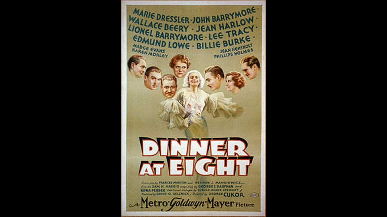 Trailer - Dinner at Eight - 1933