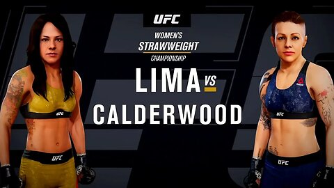 EA Sports UFC 3 Gameplay Joanne Calderwood vs Juliana Lima