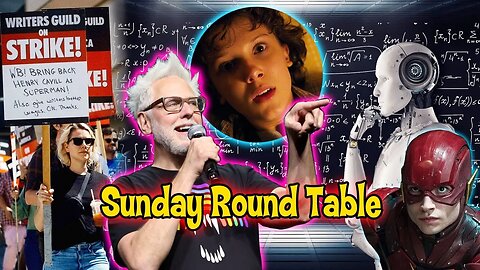 Sunday Round Table! Ai doesn't like White! Gunn says more Creepy Stuff, Stranger Things and more!