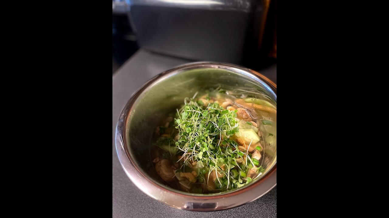 Tom Yum Soup + Microgreens