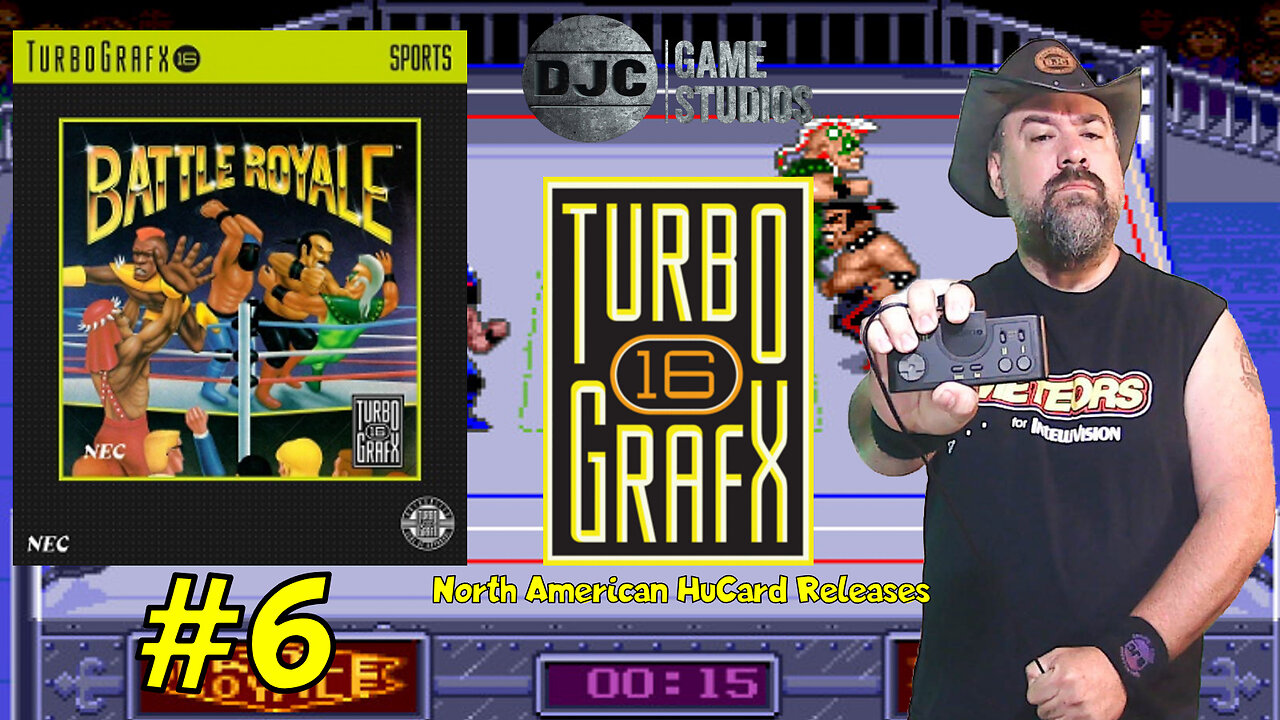 TURBOGRAFX 16 - North American HuCard Releases #6 - "BATTLE ROYALE"