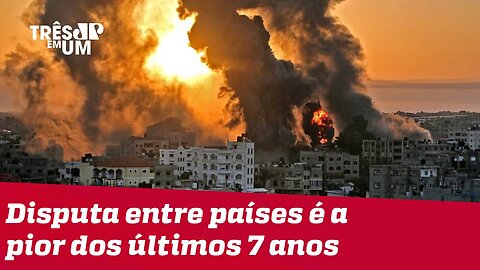 Confronto entre Israel e Palestina se intensifica na Faixa de Gaza