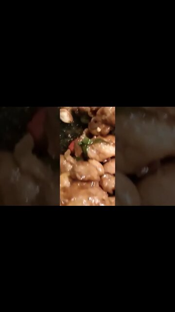 How to Trader Joe's mandarin chicken like a sexy MFer 🍊🐔🤩 #shorts