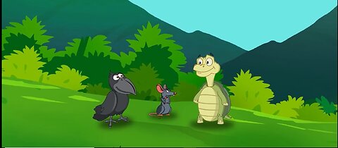 Four Friends | English Cartoon | Panchatantra Moral Stories for Kids |