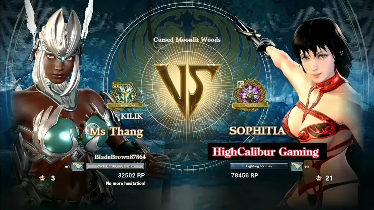 SoulCalibur VI: Sophitia vs. Kilik