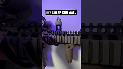 DIY Cheap Gun Wall