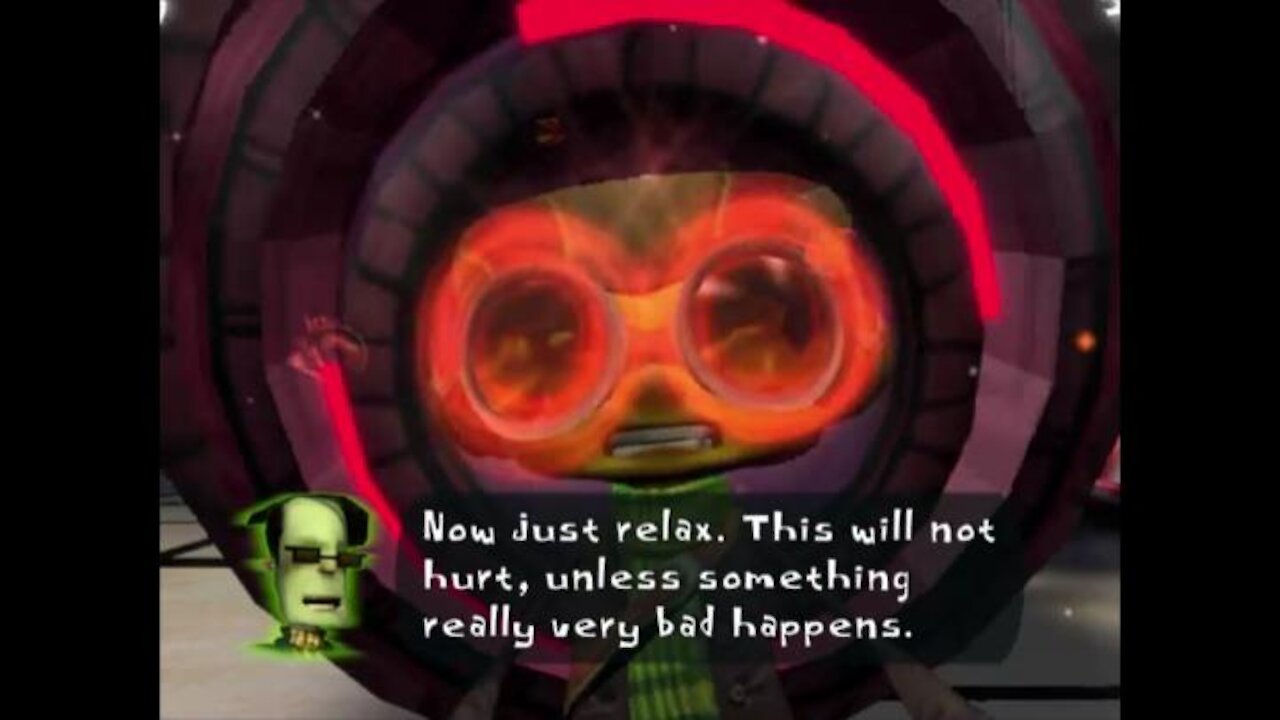 Psychonauts part 2, secret training with agent nein