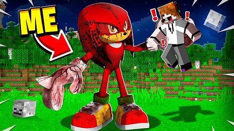 Trolling As KNUCKLES.EXE in Minecraft