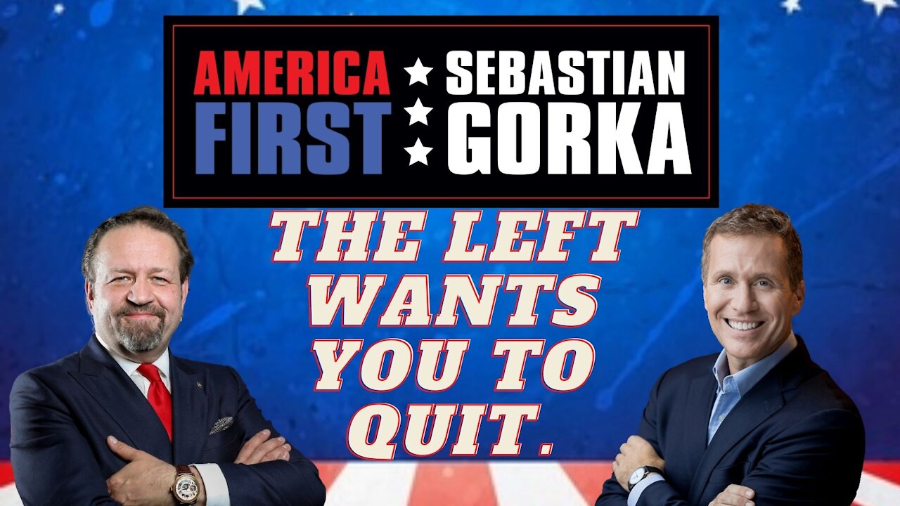 The Left wants you to quit. Don't. Eric Greitens with Sebastian Gorka on AMERICA First