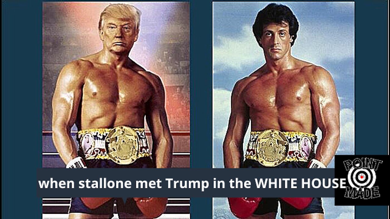 THE TRUE STORY of When STALLONE MET DONALD TRUMP IN THE WHITE HOUSE FOR THE JACK JOHNSON PARDON