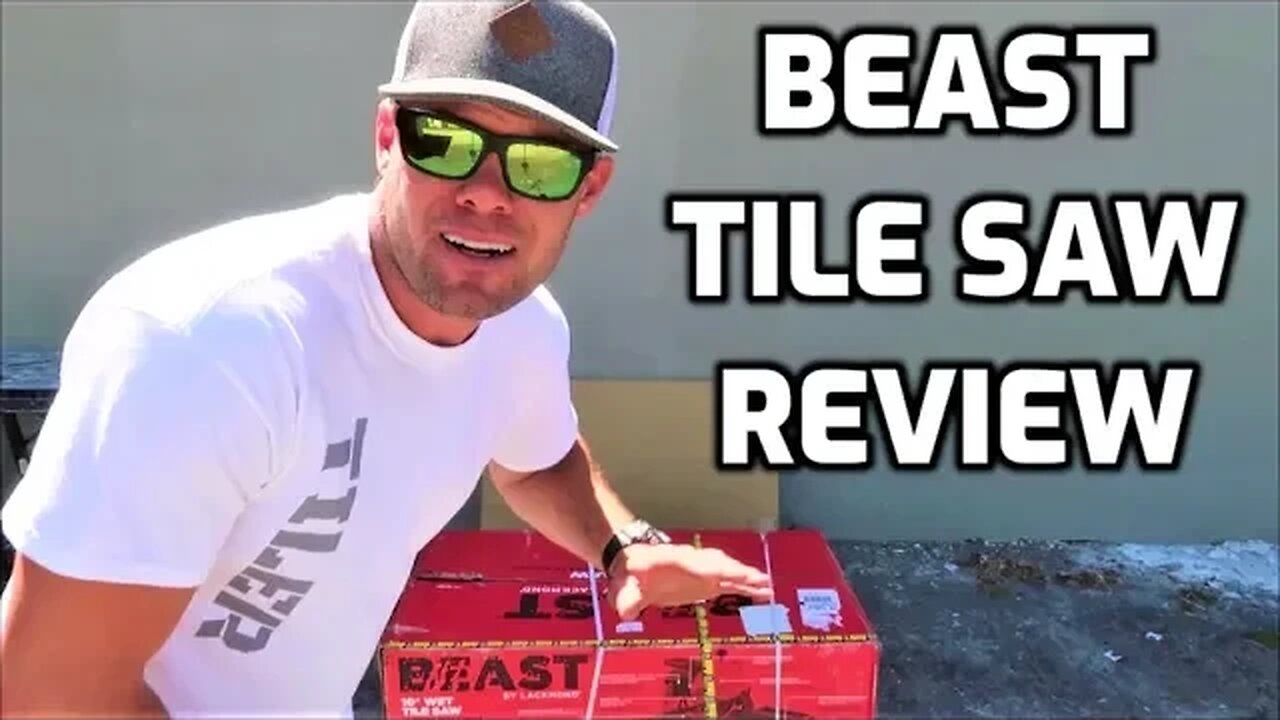 BEAST 10" Tile Saw Review BEST Saw 2019?