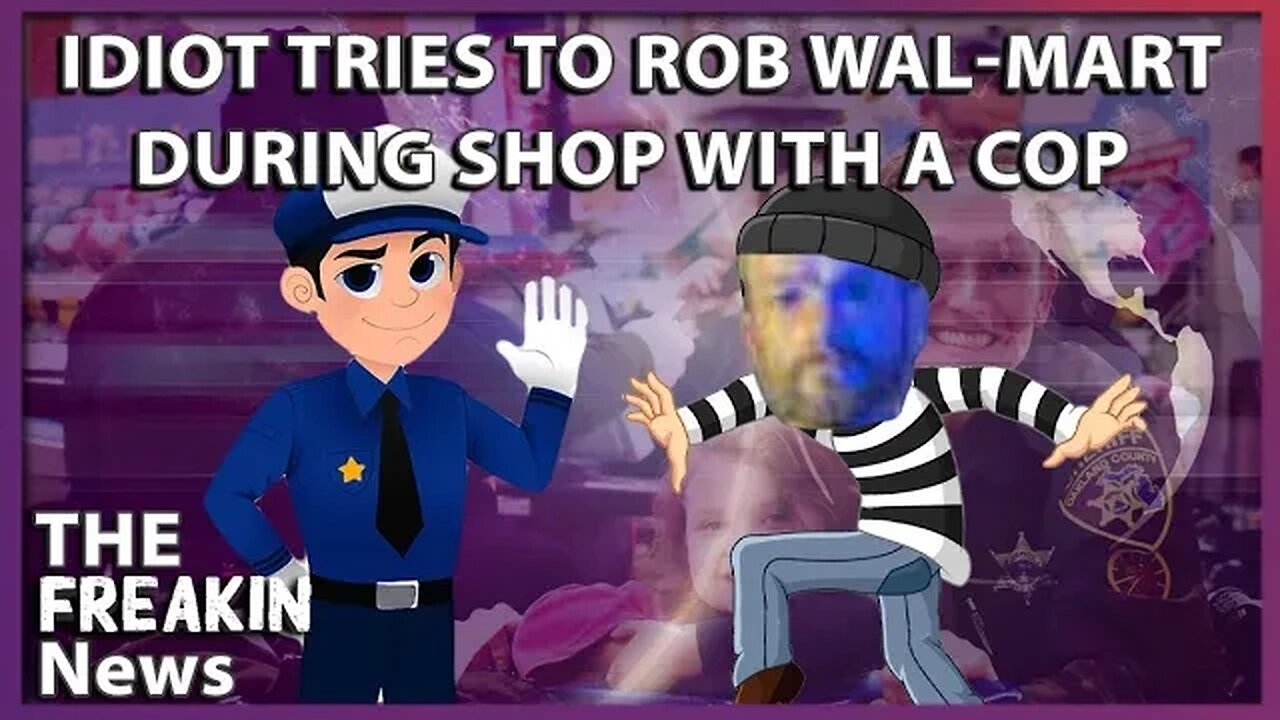 Florida Man Arrested Trying To Rob A Wal Mart During Shop With A Cop Event