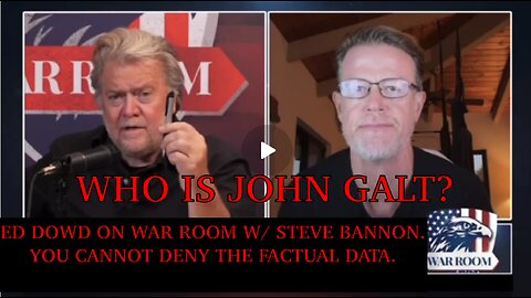 ED DOWD JOINS STEPHEN K BANNON ON THE WAR ROOM FOR END OF YEAR UPDATE. MIND BLOWING. TY JGANON