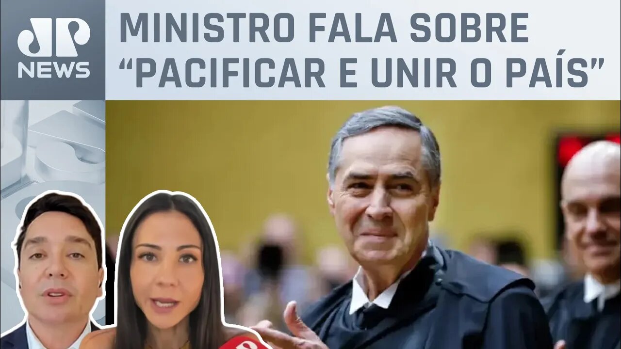 Barroso assume presidência do STF e defende minorias; Amanda Klein e Claudio Dantas analisam