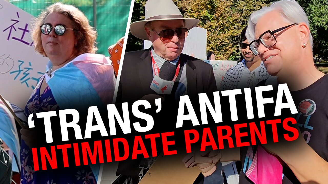 Anti-gender ideology protesters face off radical LGBT group— which side was the unhinged one?