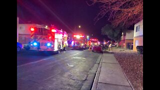 Las Vegas apartment fire leaves dozens of people displaced