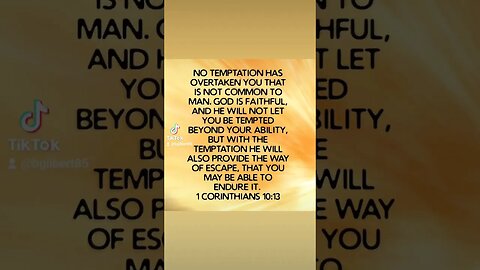 1 Corinthians 10:13