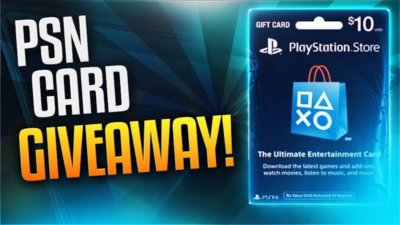 psn gift card giveaway