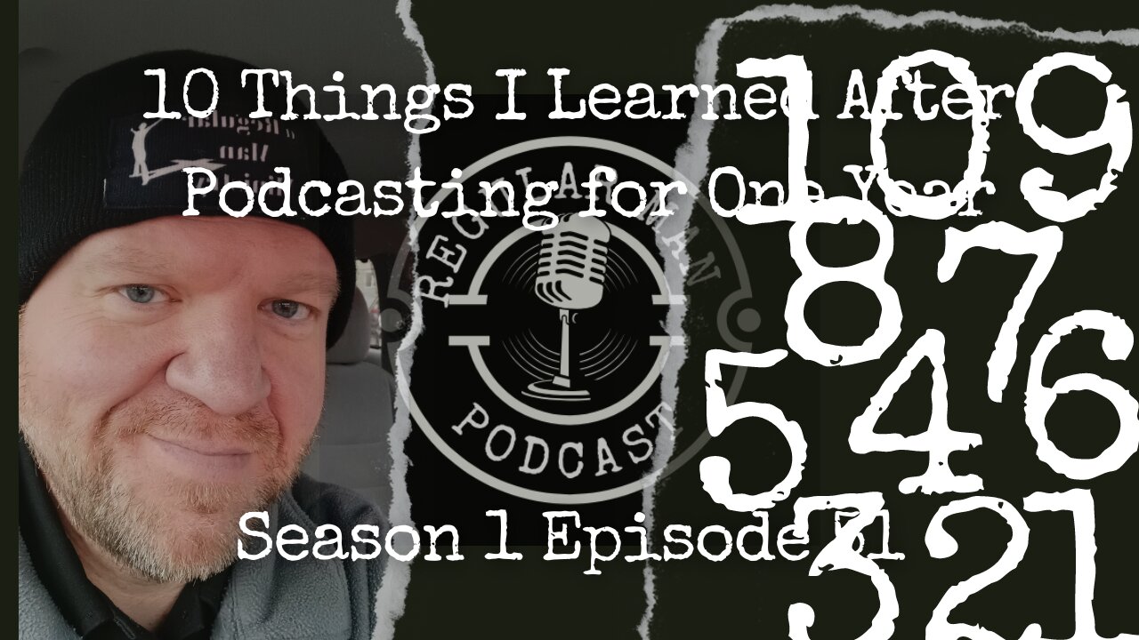 Live Stream 10 Things I Learned After Podcasting for One Year